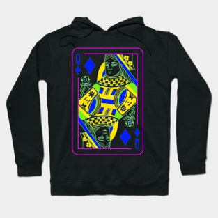 Queen of Diamonds Bright Mode Hoodie